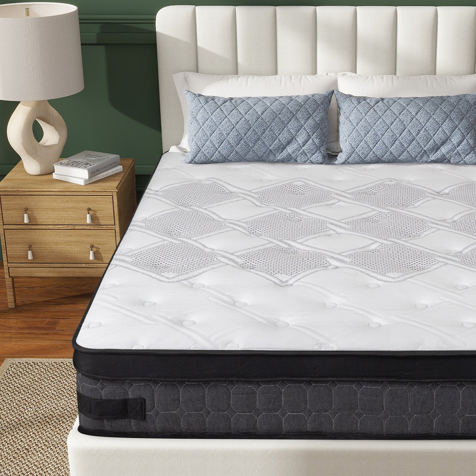 Queen Rose 10-Inch Hybrid Mattress – Cloud Nine