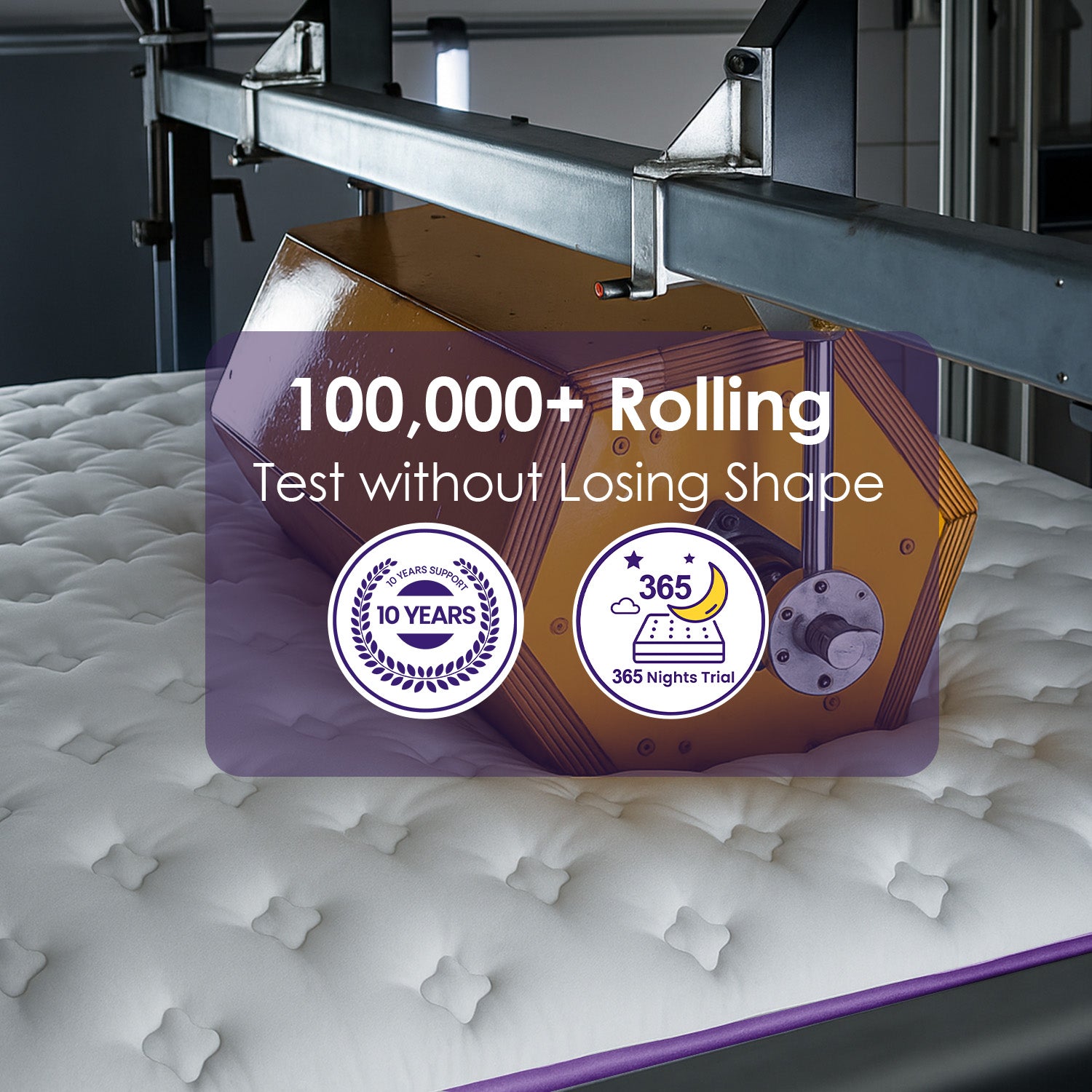 Queen Rose - Hybrid Mattress Cozy