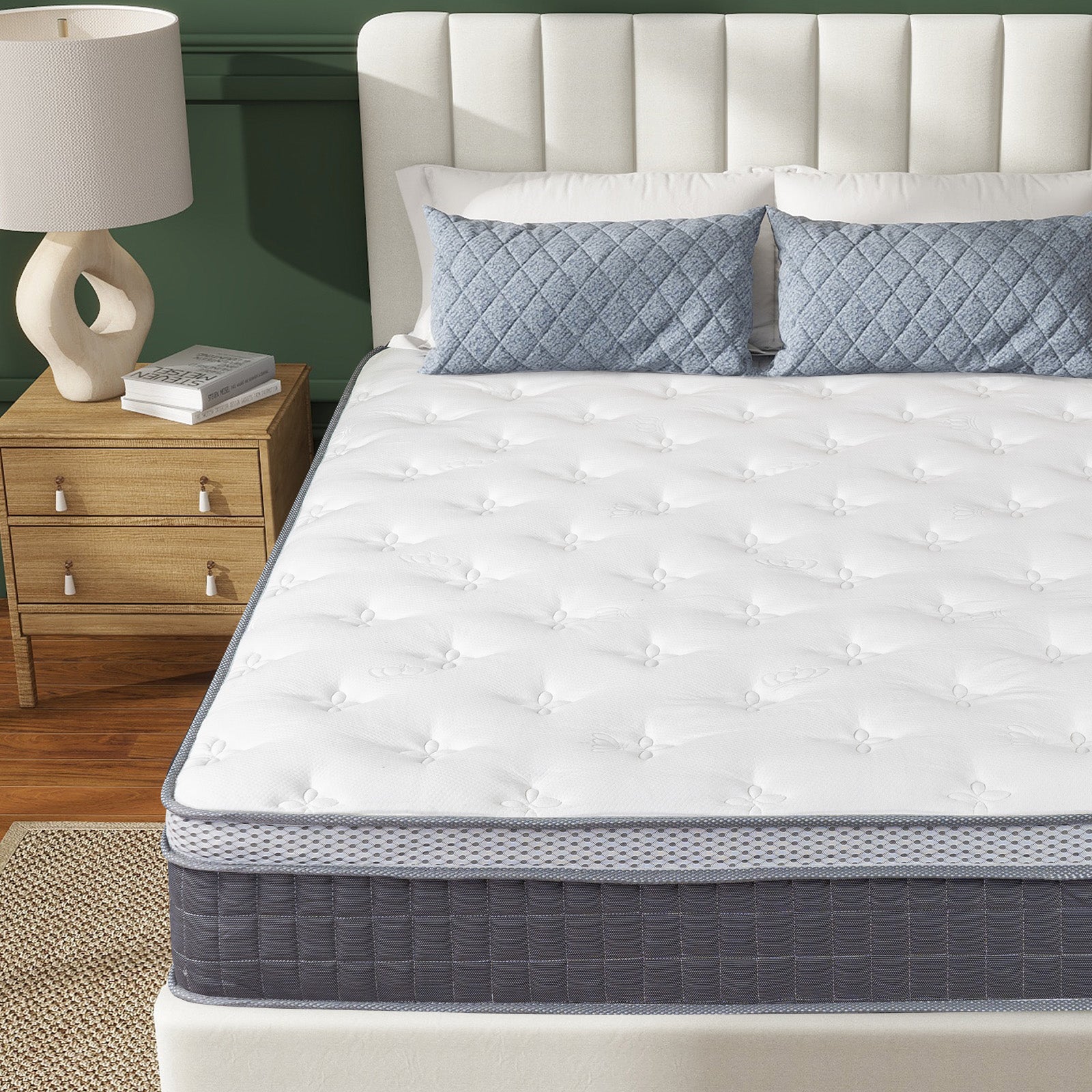 Queen Rose 10-Inch Hybrid Mattress – Cool Drift